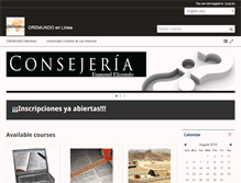 Tablet Screenshot of oremundoenlinea.com